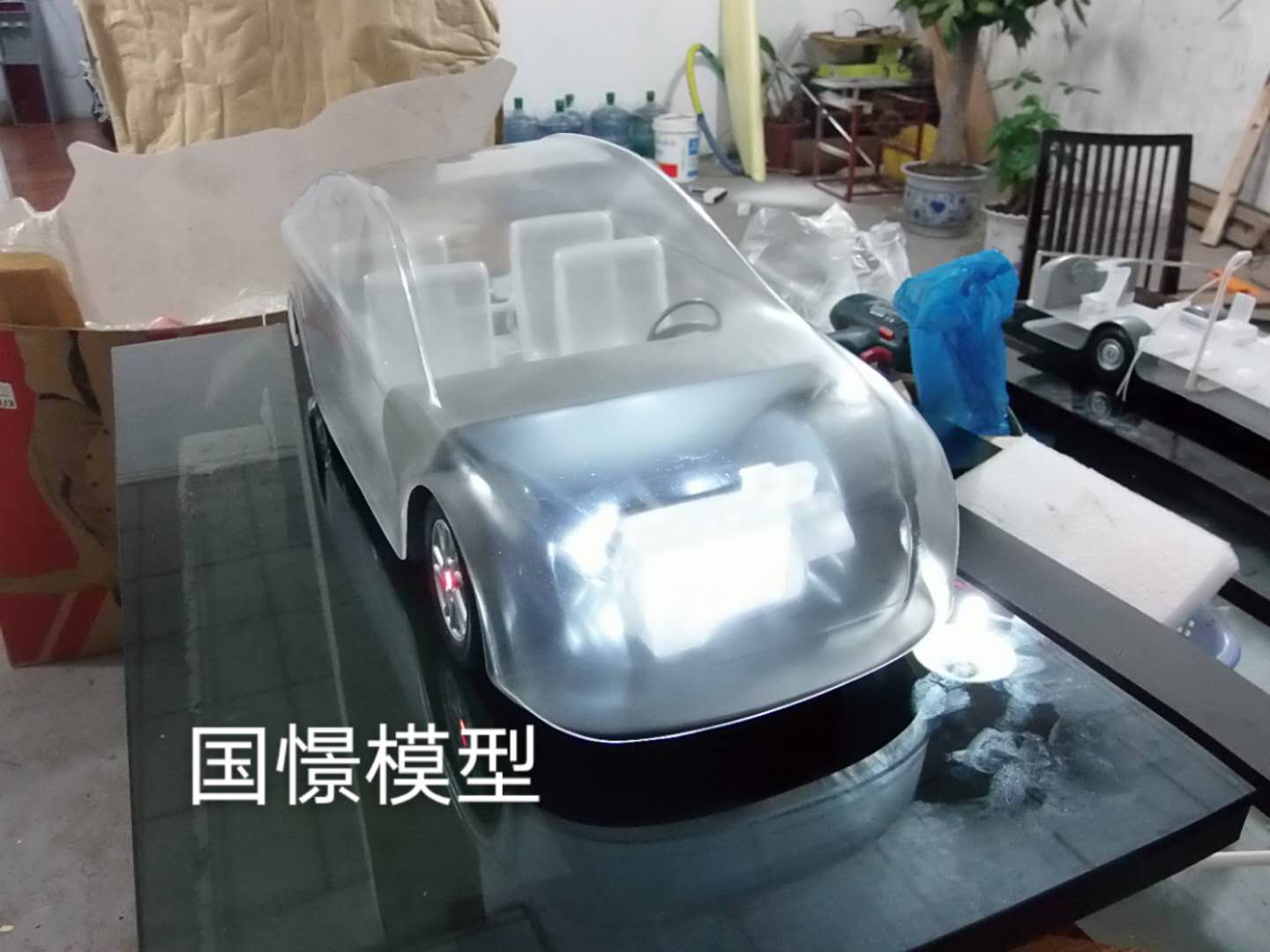 贵德县透明车模型